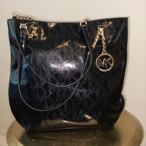 Michael Kors black shoulder bag